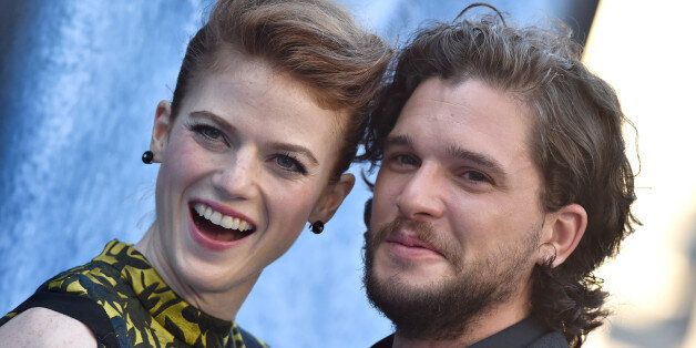 LOS ANGELES, CA - JULY 12: Actors Rose Leslie and Kit Harington arrive at the premiere of HBO's 'Game Of Thrones' Season 7 at Walt Disney Concert Hall on July 12, 2017 in Los Angeles, California. (Photo by Axelle/Bauer-Griffin/FilmMagic)
