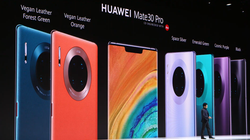 Les Huawei Mate 30, de vrais bolides... privés du moteur