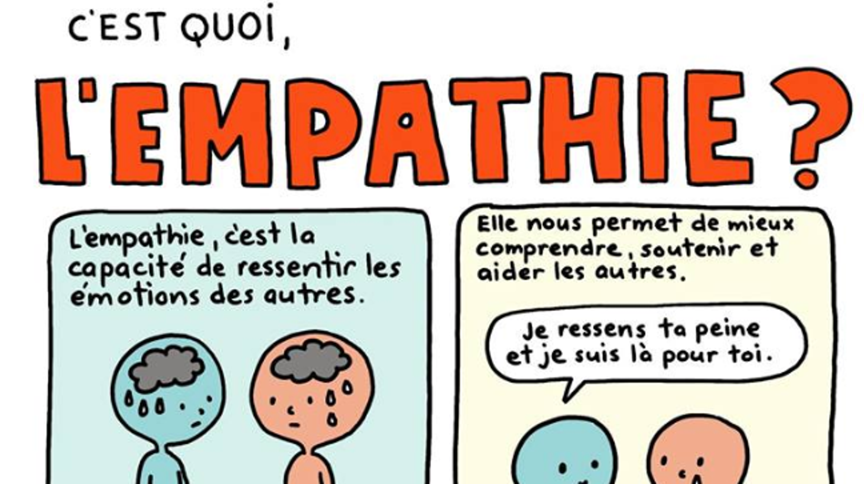 mise en situation avec un comédien empathie