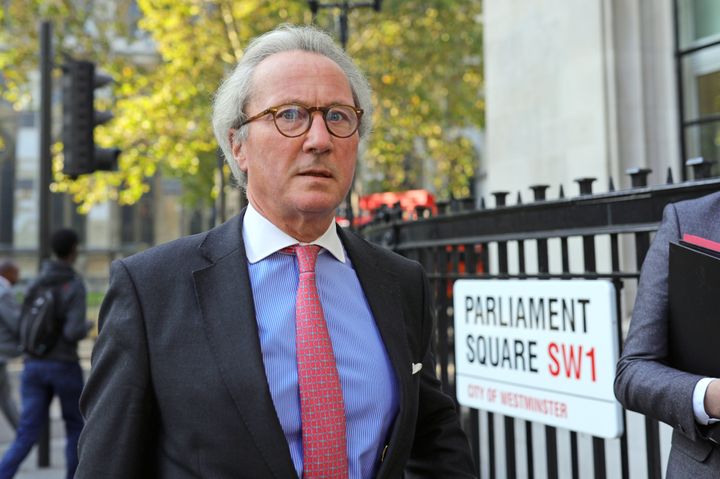 Lord Keen QC arrives at the Supreme Court