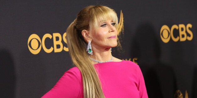 LOS ANGELES, CA - SEPTEMBER 17: Actor Jane Fonda attends the 69th Annual Primetime Emmy Awards at Microsoft Theater on September 17, 2017 in Los Angeles, California. (Photo by David Livingston/Getty Images)