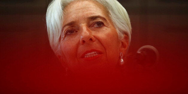 International Monetary Fund (IMF) Managing Director Christine Lagarde speaks during a news conference in Seoul, South Korea, September 11, 2017. REUTERS/Kim Hong-Ji