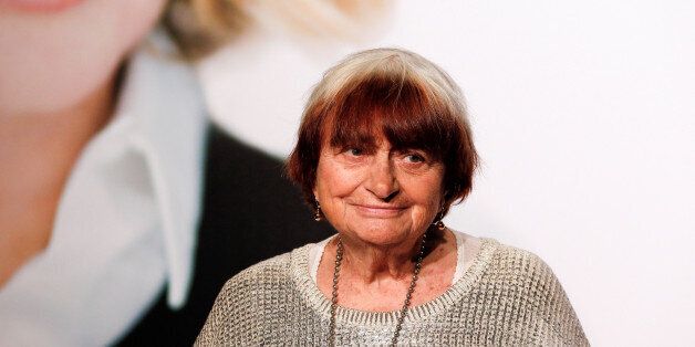 French director Agnes Varda attends the opening day of the Lumiere Festival in Lyon, France, October 8, 2016. REUTERS/Robert Pratta