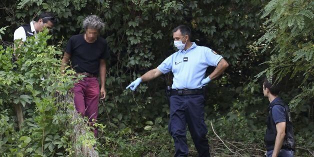 French gendarmes search for evidence around the garden of a man near Pont-de-Beauvoisin, eastern france, on August 30, 2017 after the disappearance of a 9-year-old girl.Police reinforcements arrived to take part in a fresh search of an area in the French Alps where a nine-year-old girl went missing during a family wedding at the weekend. Another 60 police joined teams on the ground searching around the village of Pont-de-Beauvoisin where Maelys de Araujo disappeared at 3:00 am (0100 GMT) on August 27. / AFP PHOTO / PHILIPPE DESMAZES (Photo credit should read PHILIPPE DESMAZES/AFP/Getty Images)