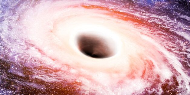 hole black space way fiction hydrogen nebula galaxy white earth cloud cosmic atmosphere explosion meteorite deep star concept - stock image. Elements of this image furnished by NASA.