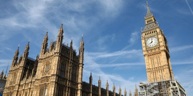 The Elizabeth Tower, which houses the Great Clock and the 'Big Ben' bell, is seen above the Houses of Parliament, in central London, Britain August 14, 2017. REUTERS/Neil Hall