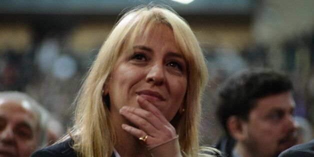 Regional President of Attica Rena Dourou, in Athens, Greece, on January 24, 2016. (Photo by Wassilios Aswestopoulos/NurPhoto) (Photo by NurPhoto/NurPhoto via Getty Images)