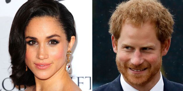 File photos of Meghan Markle and Prince Harry, as Harry's girlfriend has been subject to a "wave of abuse and harassment" by the media, Kensington Palace has said in a statement.