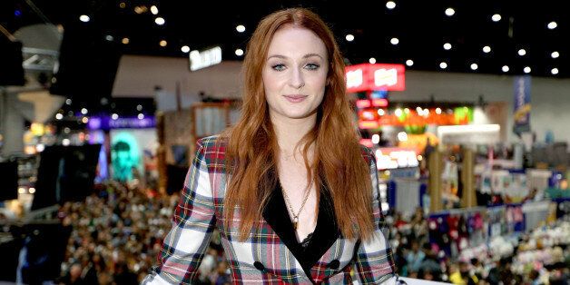 SAN DIEGO, CA - JULY 21: Actress Sophie Turner at the 'Game of Thrones' autograph signing with HBO at San Diego Comic-Con International 2017 at San Diego Convention Center on July 21, 2017 in San Diego, California. (Photo by FilmMagic/FilmMagic)