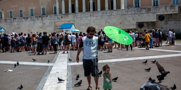 / AFP PHOTO / Angelos Tzortzinis (Photo credit should read ANGELOS TZORTZINIS/AFP/Getty Images)