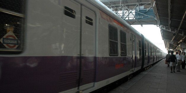 MUMBAI, INDIA - JULY 22, 2007: The swanky 20-crore train finally entered Mumbai after a 4-day journey from Chennai. (Photo by Pramod Dethe/Hindustan Times via Getty Images)