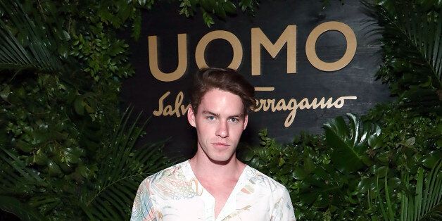 NEW YORK, NY - APRIL 26: Tyler Clinton attends the UOMO Salvatore Ferragamo celebration hosted by Ben Barnes at Rose Bar at Gramercy Park Hotel on April 26, 2017 in New York City. (Photo by Astrid Stawiarz/Getty Images for Salvatore Ferragamo)