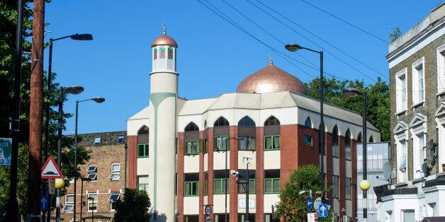 General view of Finsbury Park Mosque in north London, near where one man has died, eight people taken to hospital and a person arrested after a van struck pedestrians. Picture date: Monday June 19th, 2017. Photo credit should read: Matt Crossick/ EMPICS Entertainment.