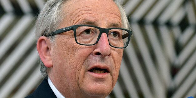 President of the European Commission Jean-Claude Juncker arrives at the EU summit in Brussels, Belgium, June 22, 2017. REUTERS/Eric Vidal
