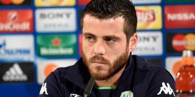 Football Soccer - VfL Wolfsburg news conference - Volkswagen Arena, Wolfsburg, Germany - 05/04/16 VfL Wolfsburg's Vierinha attends a news conference ahead of UEFA Champions League match against Real Madrid. REUTERS/Fabian Bimmer