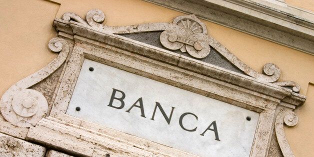 Italian Banca, Bank Sign.