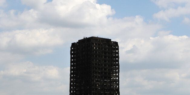 The burnt out shell of the Grenfell Tower apartment block in North Kensington, London, Britain, June 17, 2017. REUTERS/Kevin Coombs