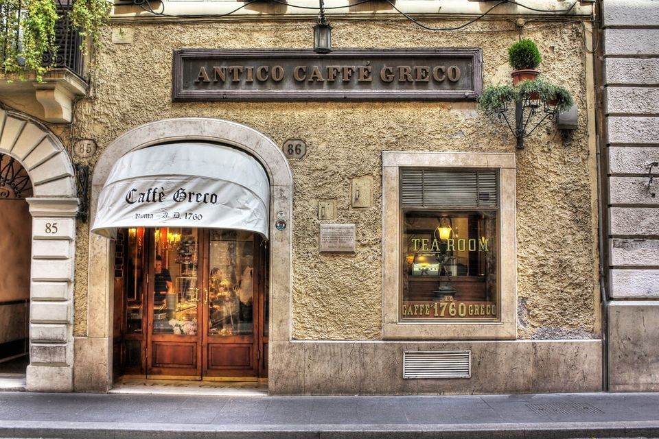 Antico Caffe Greco, Ρώμη