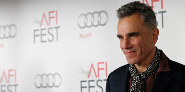 Cast member Daniel Day-Lewis poses at the premiere of