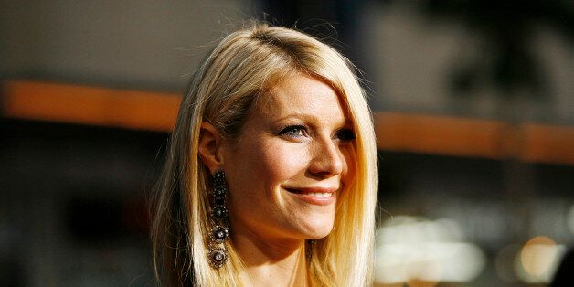 Cast member Gwyneth Paltrow poses at the premiere of