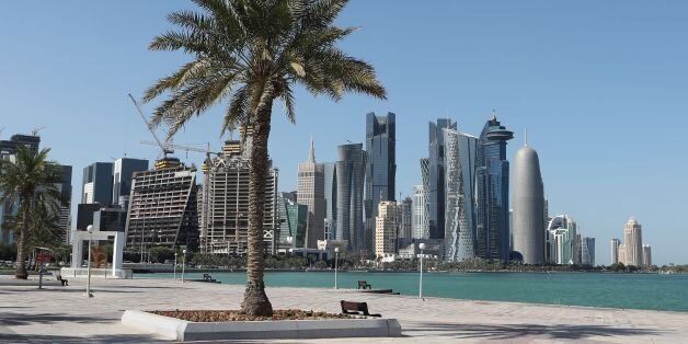 A general view taken on June 5, 2017 shows the corniche in Doha. Arab nations including Saudi Arabia and Egypt cut ties with Qatar, accusing it of supporting extremism, in the biggest diplomatic crisis to hit the region in years. / AFP PHOTO / STRINGER (Photo credit should read STRINGER/AFP/Getty Images)