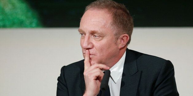 Francois-Henri Pinault, Chairman and chief executive officer of Kering, attends a press conference on the annual report for 2016 of the French luxury goods holding company in Paris, France, February 10, 2017. REUTERS/Benoit Tessier