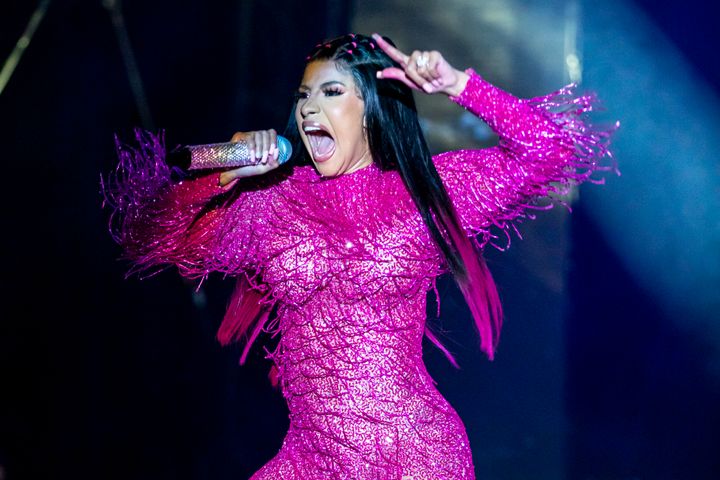 Cardi B performs on the first day of Music Midtown at Piedmont Park on Sept. 14, 2019, in Atlanta, Georgia. (Photo by Scott L