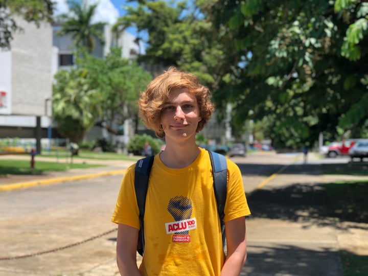 Tristan Rodriguez Velez is the new head of Sunrise Movement's Puerto Rico chapter.