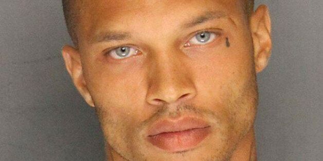 Stockton Police Department photo shows Jeremy Meeks, 30, arrested on June 18, 2014 in a gang crackdown in a crime-ridden area of Stockton, California. The mugshot of Meeks, a convicted felon, went viral on a police Facebook page this week, making him an instant celebrity with Web users who have called him