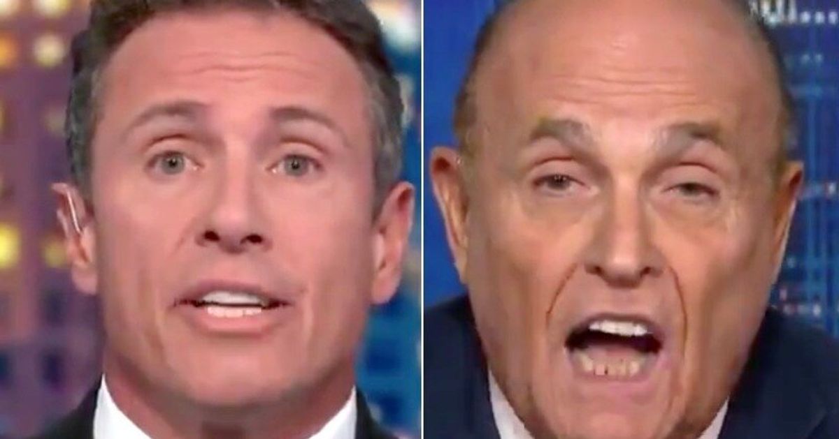 Chris Cuomo Breaks Down What Rudy Giuliani Was Really Doing In That Bonkers Interview Huffpost 7265