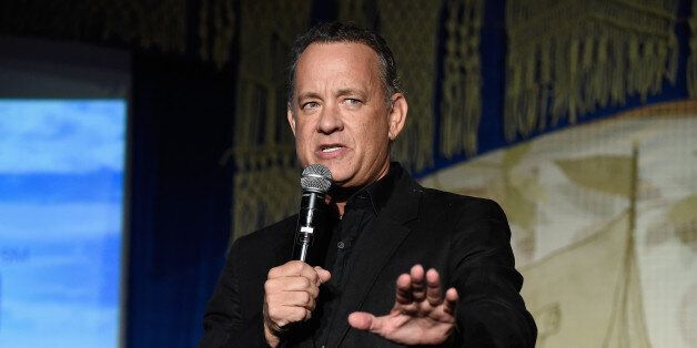 NEW YORK, NY - MAY 23: Tom Hanks speaks onstage during the SeriousFun Children's Network Gala at Pier 60 on May 23, 2017 in New York City. (Photo by Kevin Mazur/Getty Images for SeriousFun)