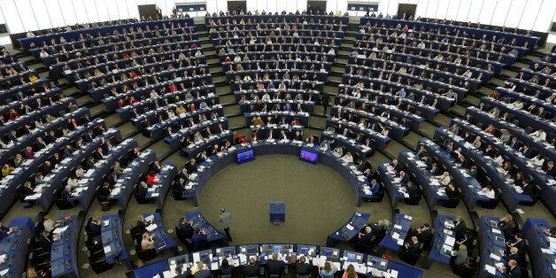 Members of the European Parliament take part in a voting session on a resolution about Brexit priorities and the upcomming talks on the UK's withdrawal from the EU at the European Parliament in Strasbourg, France, April 5, 2017. REUTERS/Vincent Kessler