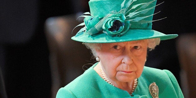 Britain's Queen Elizabeth attends a service to mark the Centenary of the Order of the British Empire at St Paul's Cathedral, London, May 24, 2017. REUTERS/Toby Melville