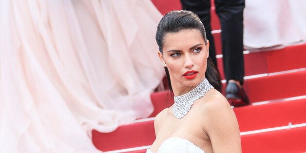 CANNES, FRANCE - MAY 18: Adriana Lima attends the 'Nelyobov (Loveless)' screening during the 70th annual Cannes Film Festival at Palais des Festivals on May 18, 2017 in Cannes, France. (Photo by Tony Barson/FilmMagic)