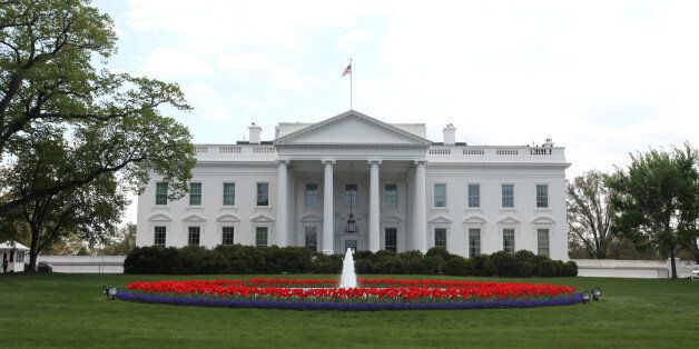 Front of White House.