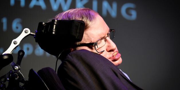 British theoretical physicist professor Stephen Hawking gives a lecture entitled: 'A Brief History of Mine' during the Starmus Festival on the Spanish Canary island of Tenerife on June 29, 2016 / AFP / DESIREE MARTIN (Photo credit should read DESIREE MARTIN/AFP/Getty Images)