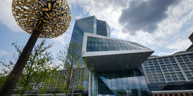 FRANKFURT AM MAIN, GERMANY - APRIL 27: The European Central Bank (ECB) heatquarters pictured on April 27, 2017 in Frankfurt am Main, Germany. (Photo by Thomas Lohnes/Getty Images)