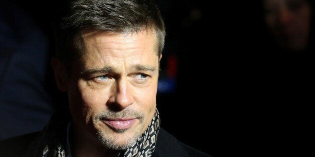 Actor Brad Pitt arrives at the premiere of the film