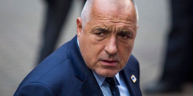 BRUSSELS, BELGIUM - OCTOBER 21: Bulgarian Prime Minister Boyko Borissov arrives at the Council of the European Union on the second day of a two day summit on October 21, 2016 in Brussels, Belgium. Theresa May is attending her first EU Council meeting as the British Prime Minister. The government's Brexit strategy continues to be debated in the UK with Article 50 of the Lisbon treaty to be triggered by the end of March 2017. Article 50 notifies the EU of a member state's withdrawal and the EU is then obliged to negotiate a withdrawal agreement. The process will take two years seeing the UK finally withdraw from the Union in March 2019. (Photo by Jack Taylor/Getty Images)