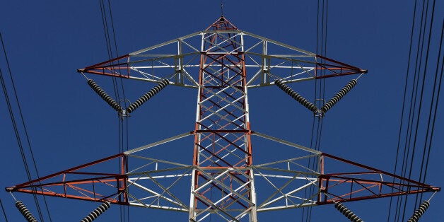 A Terna high voltage pylon is seen in Montalto di Castro, central Italy, April 27, 2016. REUTERS/Max Rossi