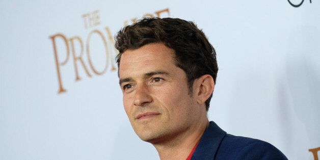 Orlando Bloom attends the premiere of 'The Promise' at the Chinese theatre in Hollywood, on April 12, 2017. / AFP PHOTO / CHRIS DELMAS (Photo credit should read CHRIS DELMAS/AFP/Getty Images)