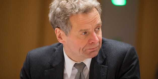 Poul Thomsen, director of the European department at the International Monetary Fund (IMF), looks on ahead of a Eurogroup meeting of euro-area finance ministers at the Europa building in Brussels, Belgium, on Thursday, Jan. 26, 2017. Greece has less than a month to iron out disagreements with its creditors over how to move forward with a rescue package that has been keeping the country afloat since 2010. Photographer: Jasper Juinen/Bloomberg via Getty Images