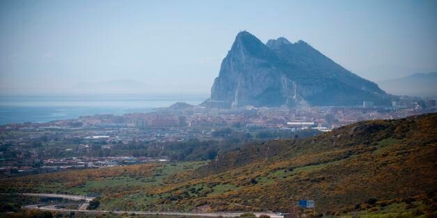 The Gibraltar Rock is pictured from La Linea de la Concepcion near ther southern Spanish city of Cadiz on March 28, 2017.Gibraltar, the British overseas territory on Spain's southern tip, voted by 96 percent to remain in the European Union in last year's referendum. But as Brexit looms, they say that their attachment to the United Kingdom still prevails, unlike some in Scotland who would rather remain in the European Union. / AFP PHOTO / JORGE GUERRERO (Photo credit should read JORGE GUERRERO/AFP/Getty Images)