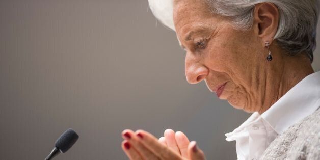 International Monetary Fund Managing Director Christine Lagarde speaks at the Center for Global Development in Washington, DC, July 14, 2016, marking the 15th anniversary of the Center. / AFP / JIM WATSON (Photo credit should read JIM WATSON/AFP/Getty Images)