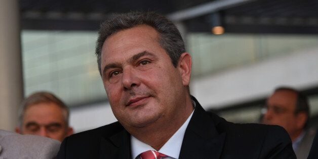 Minister of Defense, Panos Kammenos(Photo by Wassilios Aswestopoulos/NurPhoto via Getty Images)