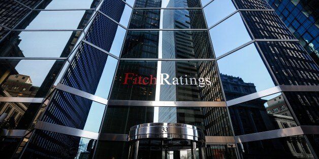 NEW YORK, UNITED STATES - APRIL 6: Fitch Ratings, leading international credit rating institution, in New York, on April 6, 2015. U.S. stocks closed higher, led by gains in energy shares as the price of crude oil surged. (Photo by Cem Ozdel/Anadolu Agency/Getty Images)