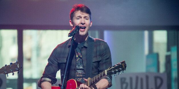 NEW YORK, NY - MARCH 01: Musician James Blunt performs at the Build Series at Build Studio on March 1, 2017 in New York City. (Photo by Roy Rochlin/FilmMagic)