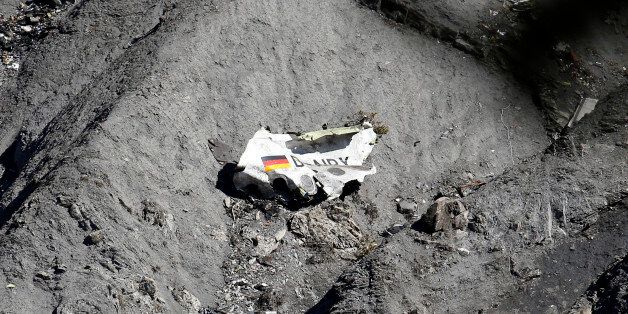Wreckage of an Airbus A320 is seen at the crash site, near Seyne-les-Alpes, March 26, 2015. A young German co-pilot locked himself alone in the cockpit of Germanwings flight 9525 and set it on course to crash into an Alpine mountain, killing all 150 people on board including himself, prosecutors said on Thursday. French prosecutors offered no motive for why 28-year-old Andreas Lubitz apparently took the controls of the Airbus A320, locked the captain out of the cockpit and deliberately set it ve