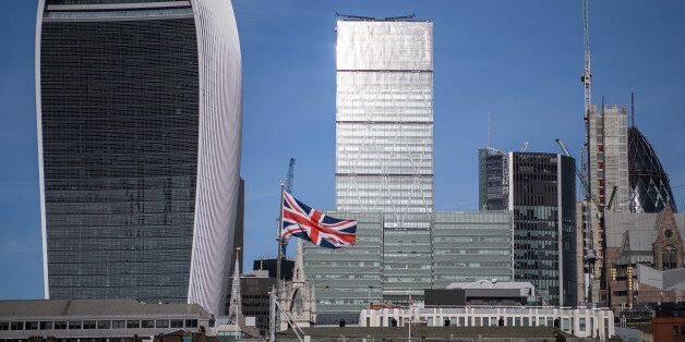 LONDON, ENGLAND - MARCH 13: HMS Belfast flies the Union Jack as it sits on the River Thames, in front of the Square Mile financial district, on March 13, 2017 in London, England. Reports suggest that Article 50 could be triggered this week, beginning the process that will take Britain out of the European Union. British Prime Minister Theresa May has pledged to begin the procedure by the end of March. (Photo by Leon Neal/Getty Images)