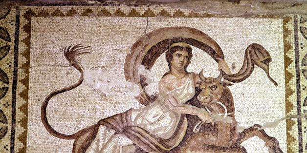 Europa was a Phoenician woman of high lineage in Greek mythology, from whom the name of the continent Europe has ultimately been taken. According to the classical myth she was abducted by Zeus in the form of a white bull as one of his many ??affairs?? with mortal women.